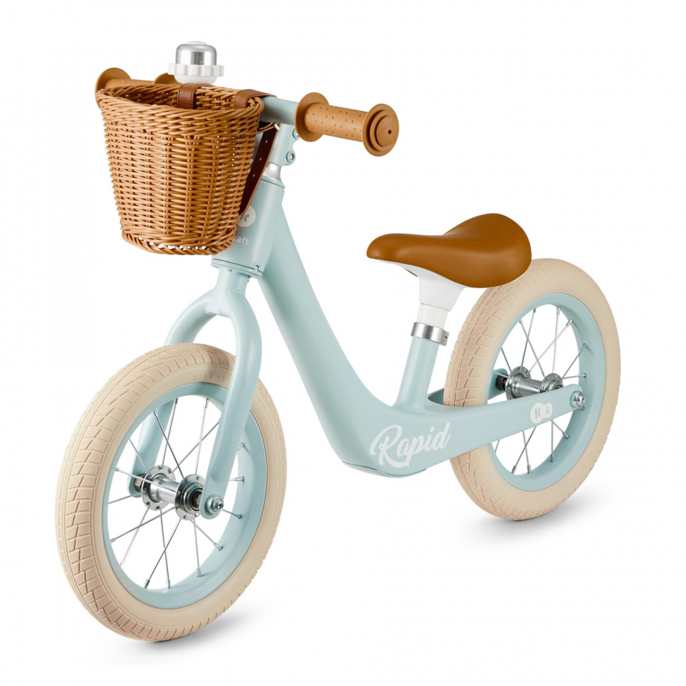 Bicicleta Echilibru Kinderkraft Rapid 2 Blue - imagine 6