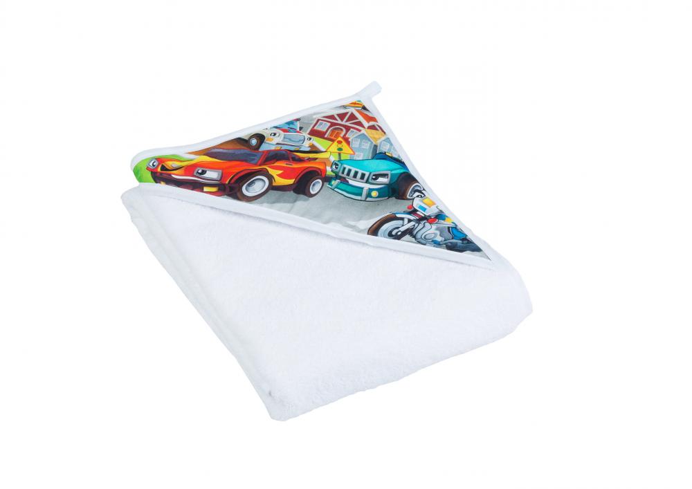 Prosop Kids Cars Tega Baby, 80x80 cm, Bumbac 100%