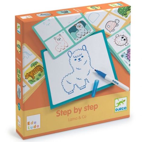 Djeco Lama Desen Educativ 4-6 Ani