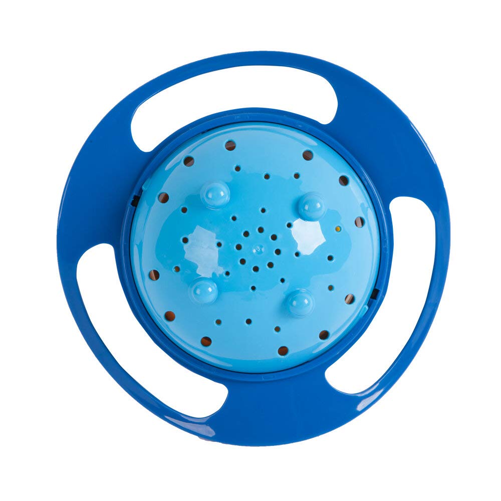 Amazing Bowl Blue Bol Rotativ 360° Babyjem - imagine 6