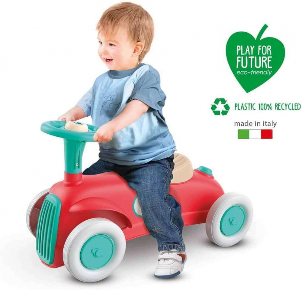 Mașinuță Clementoni Vintage, Fără Pedale, Claxon - imagine 5