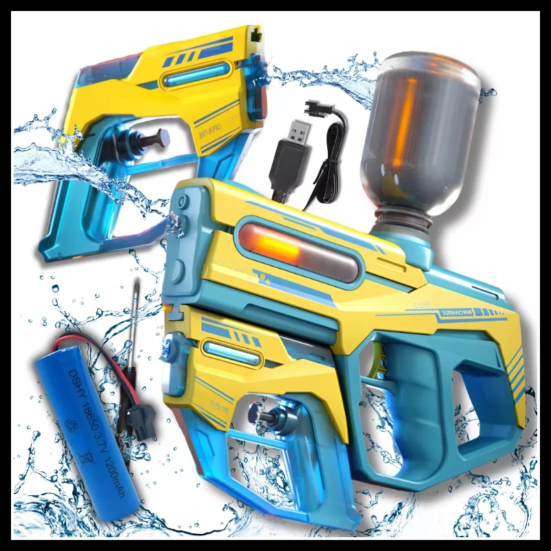 Pusca apa 2in1 Nicekids cu acumulator si LED - imagine 9