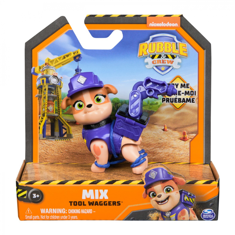 Figurină Patrula Cățelușilor Rubble Crew, 5 cm