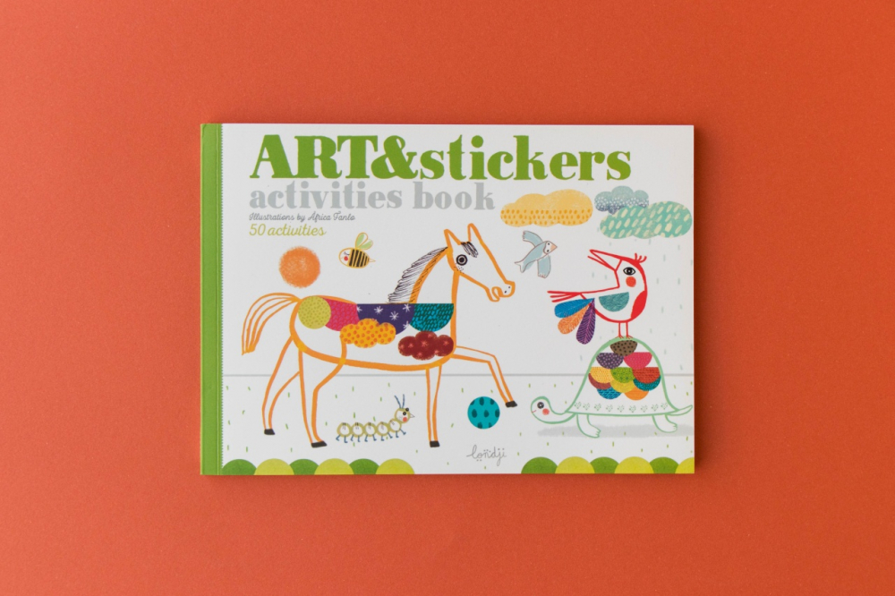 Carte Arta cu Stickere Londji | Activități Creative