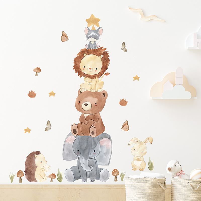 Sticker decorativ Sipo Piramida Animalelor - imagine 5