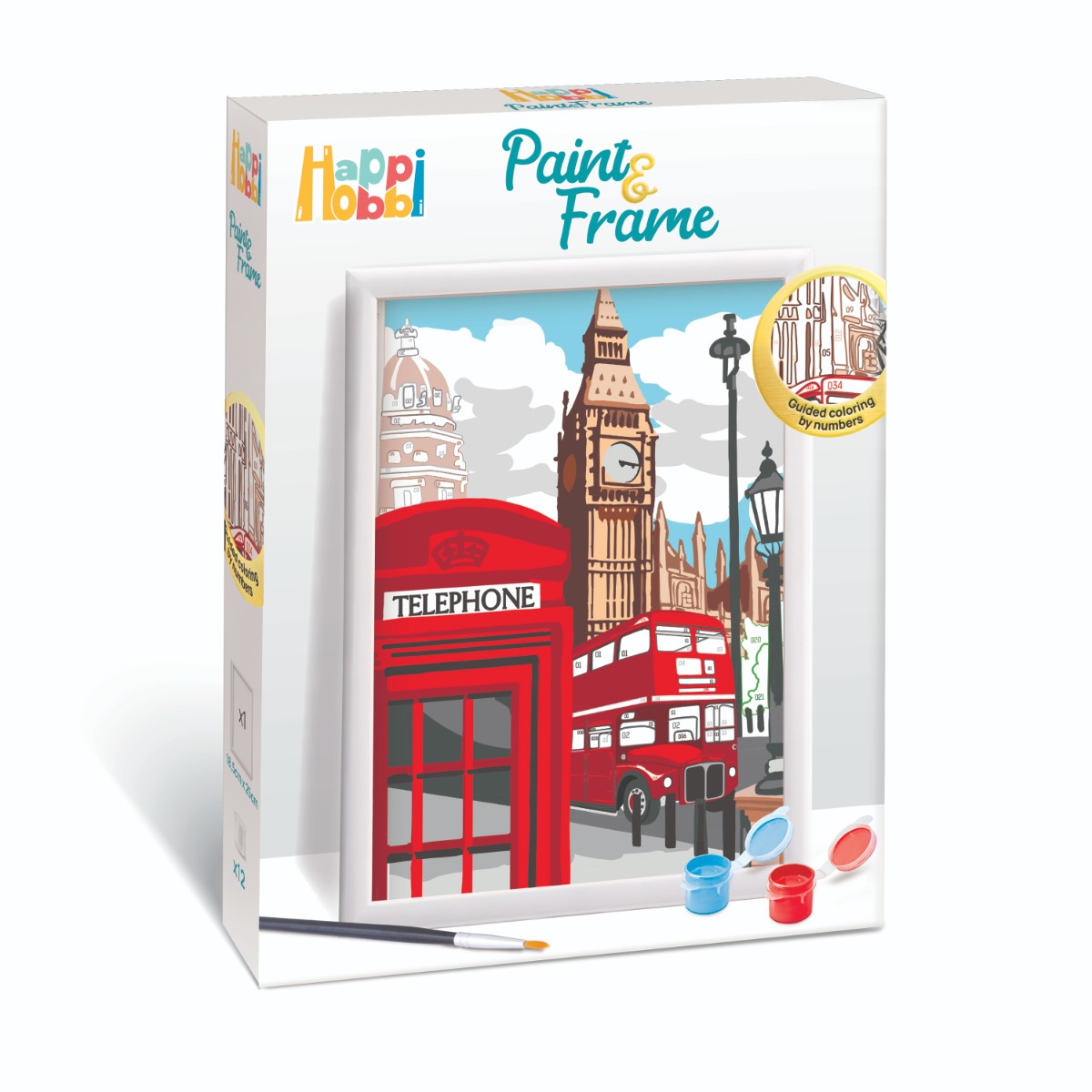 Set Pictură pe Numere Happi Hobbi Majestic London
