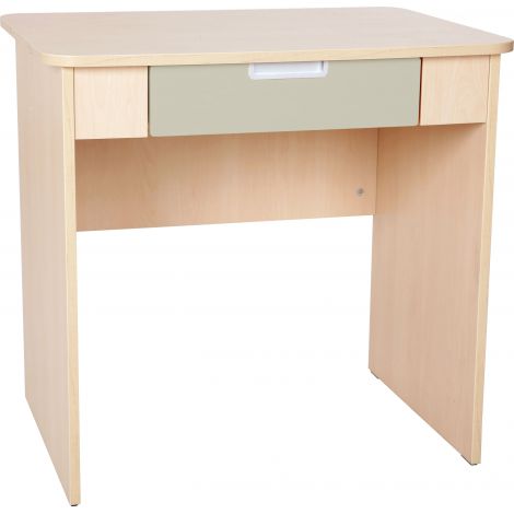 Birou Quadro cu sertar, Moje Bambino, Bej