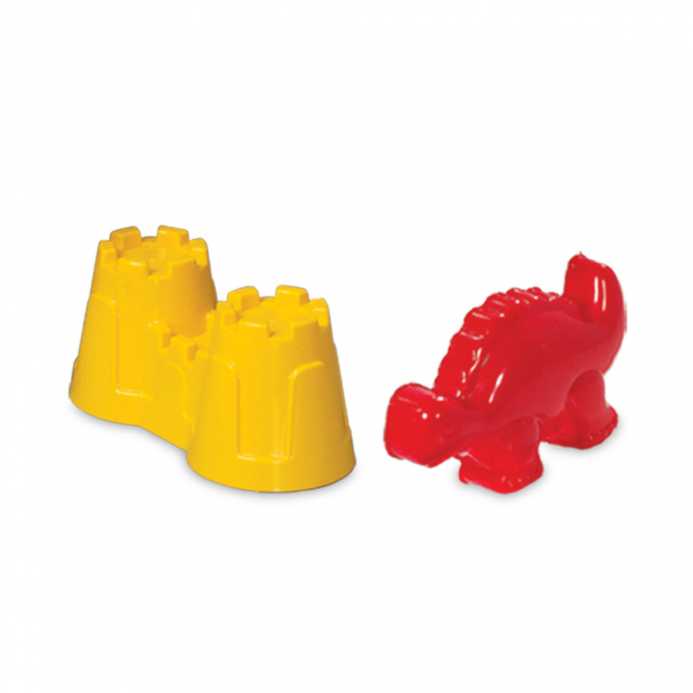 Set Jucării Nisip Dede Big Castle, 6 Piese - imagine 3