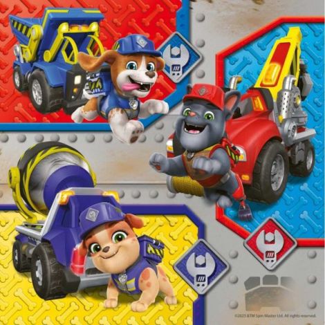 Puzzle Rubble Ravensburger 3x49 piese pentru copii - imagine 6