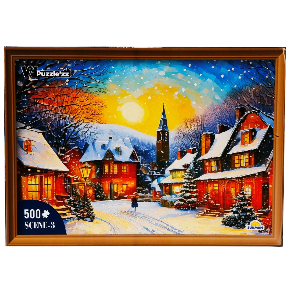 Puzzle Iarnă Witty Puzzlezz 500 piese