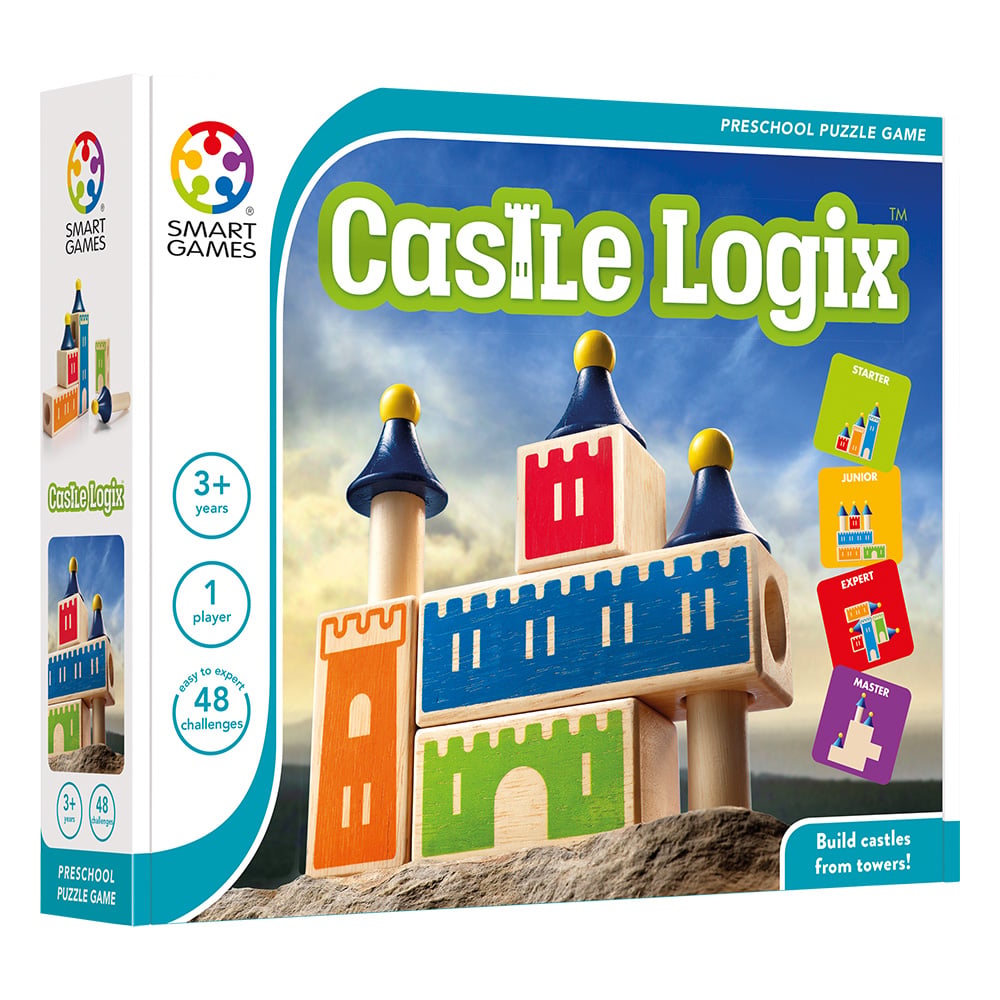 Castle Logix Joc Logică 48 Provocări Smart Games