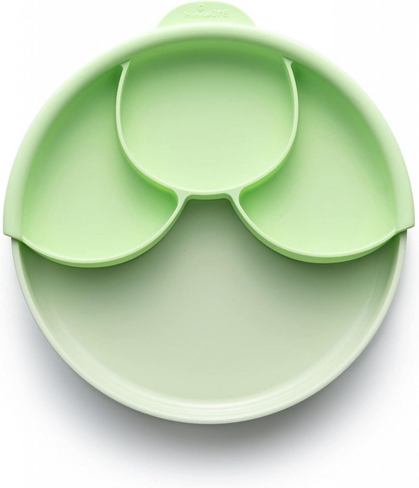Set Diversificare Miniware Healthy Meal, 3 Piese, Keylime - imagine 5