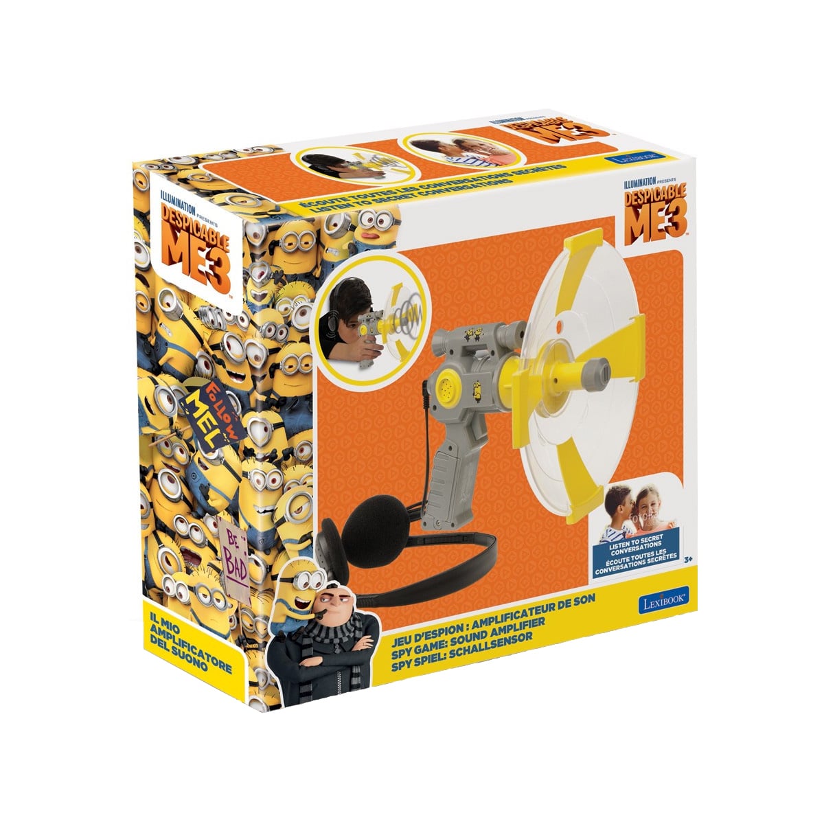 Set Amplificator și Căști Despicable Me Lexibook