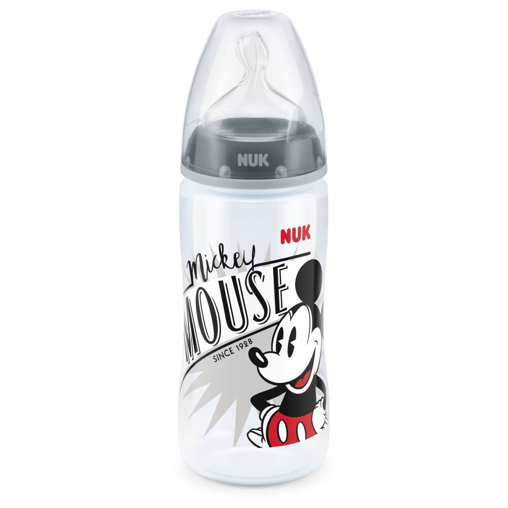 Biberon NUK First Choice, 300 ml, Mickey, 6-18 luni - imagine 2