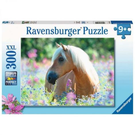 Puzzle Căluț Flori Ravensburger 300 piese - imagine 2