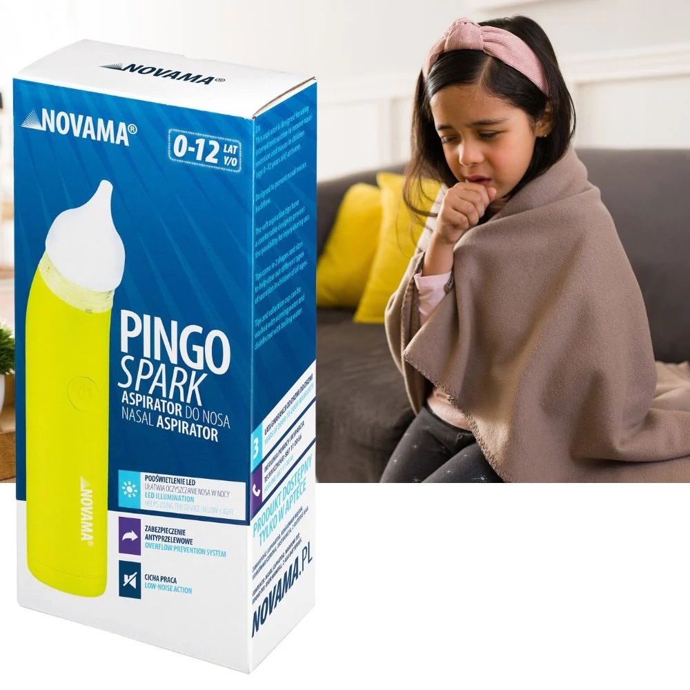 Aspirator Nazal Electric Novama Pingo Spark 0-12 ani LED - imagine 7