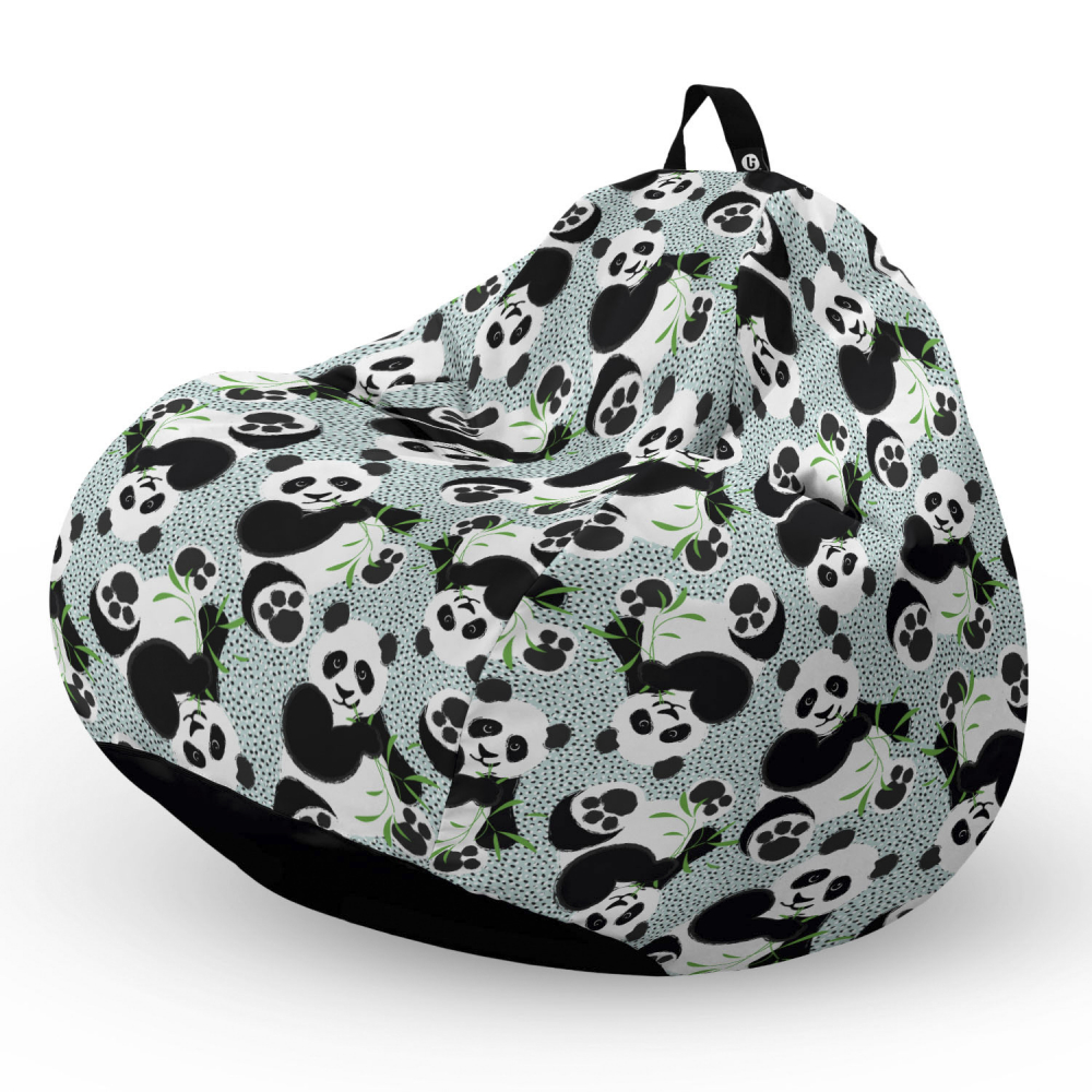 Fotoliu Puf Bean Bag Para XL Bamboo Panda Updeco - imagine 3