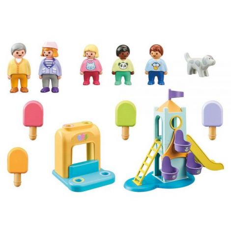 Playmobil 1.2.3 Castel de Aventura | Jucărie Creativă - imagine 7