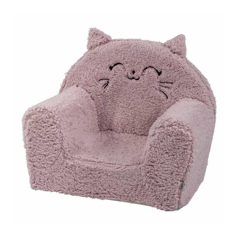Fotoliu Cozy Kitty Bubaba - Confort Pink pentru copii