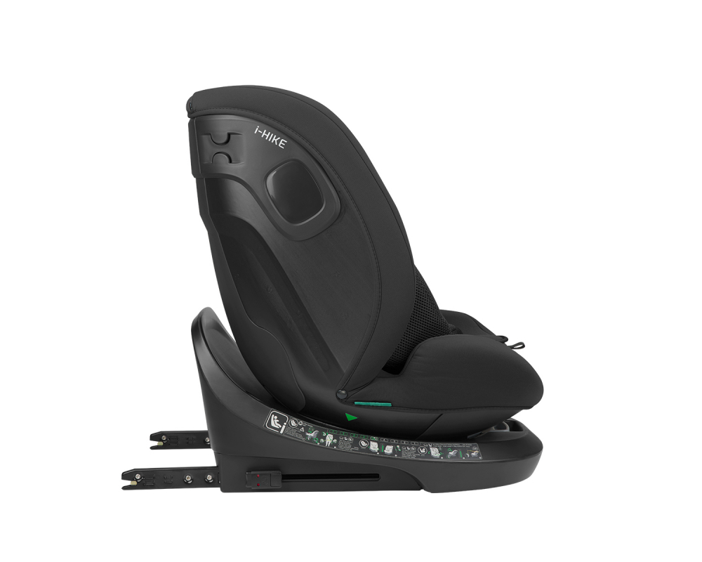 Scaun Auto KikkaBoo i-Hike Black ISOFIX I-Size