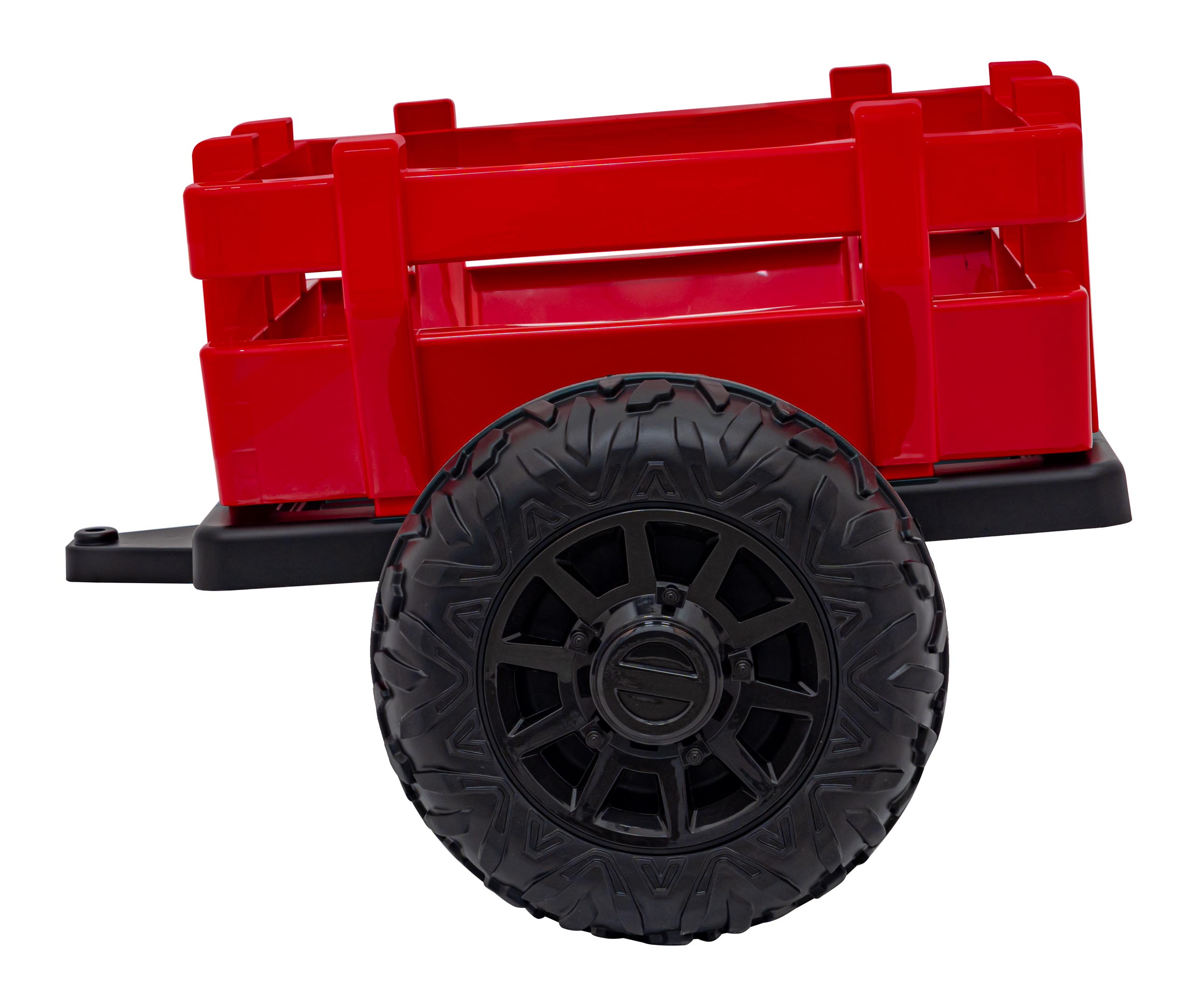 Tractor Electric BLAST Z 24V cu Remorca Rosu - Autokids - imagine 6