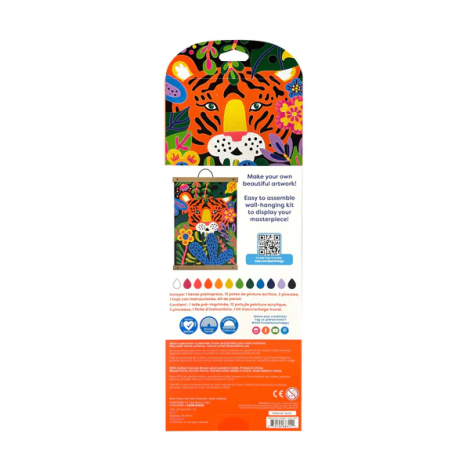 Kit Pictura Tiger Eyes Ooly | Creatie Relaxanta - imagine 2