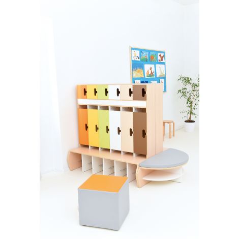 Set Vestiare Chameleon 2 Moje Bambino, Multicolor - imagine 5
