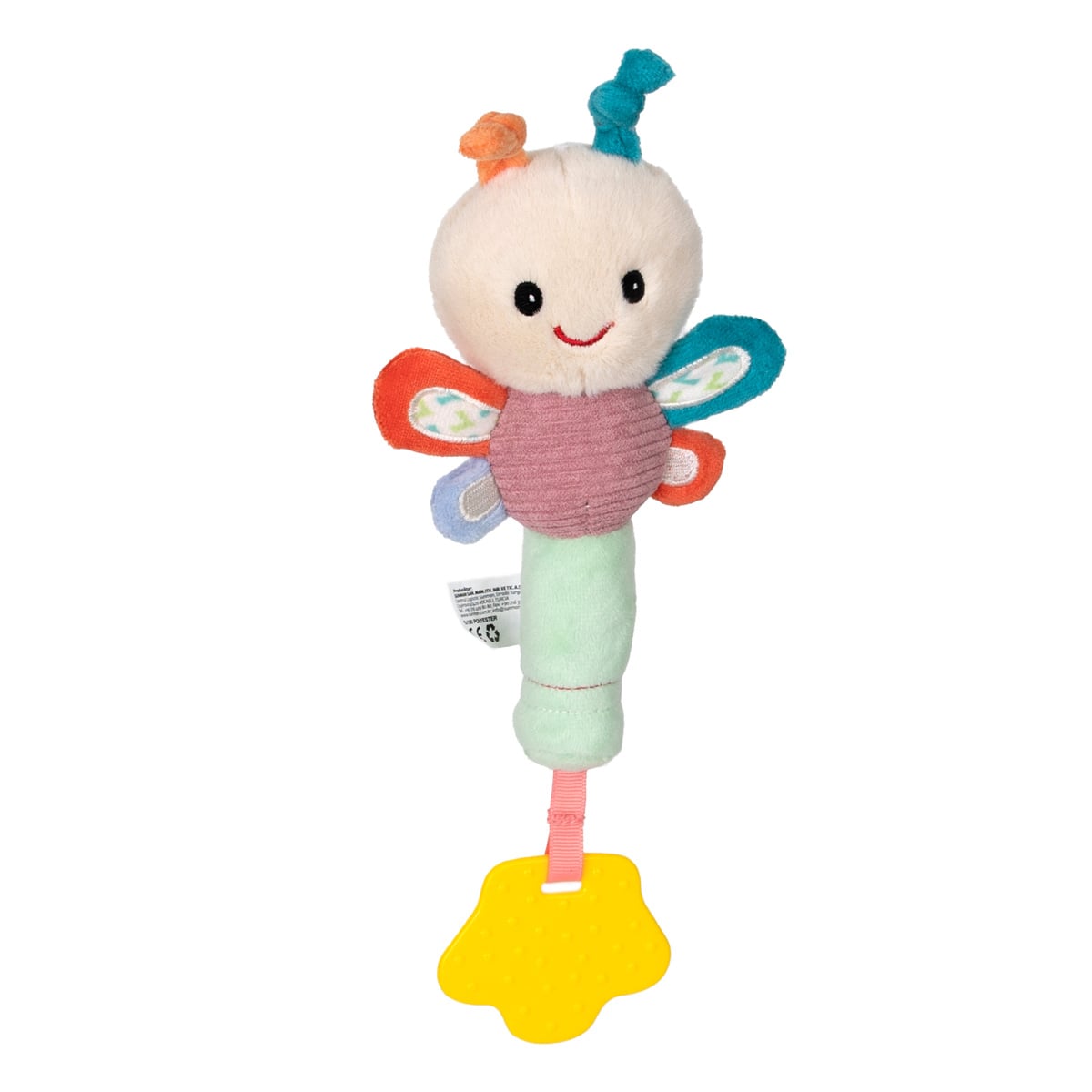 Zornaitoare Minibo Fluturas cu accesoriu dentitie