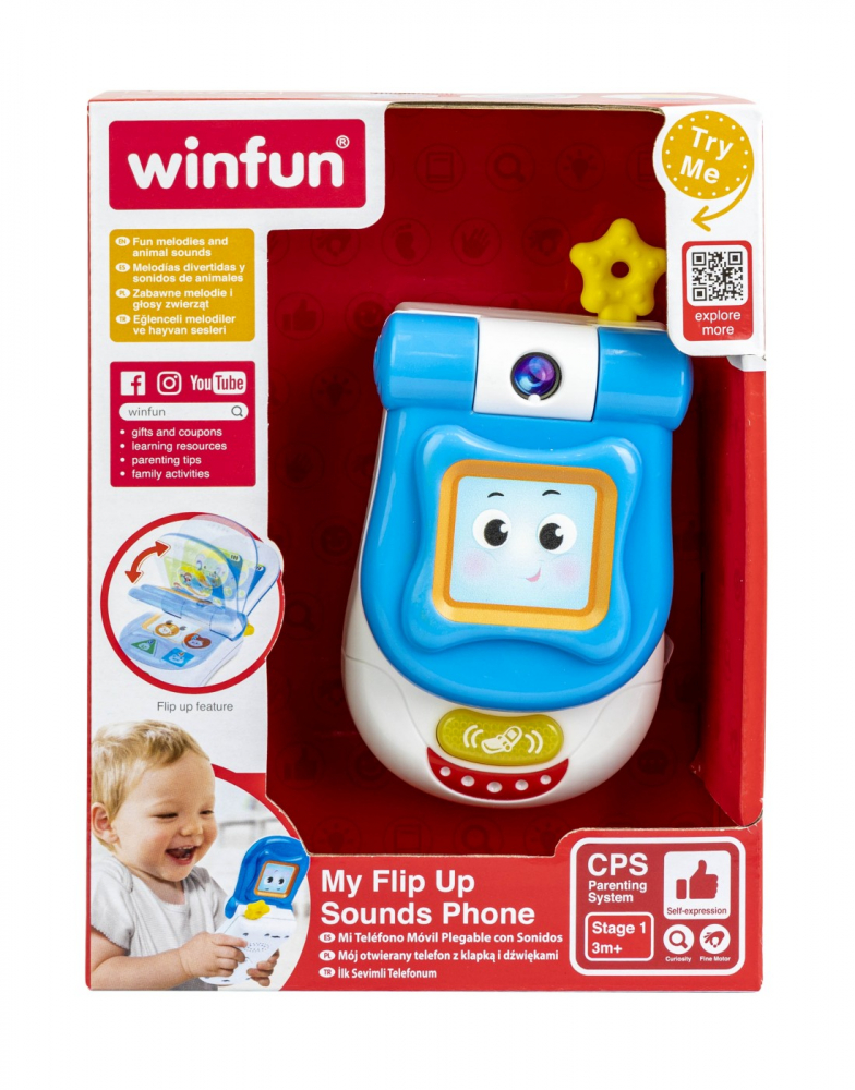 Winfun Telefon Educativ cu Sunete si Clapeta
