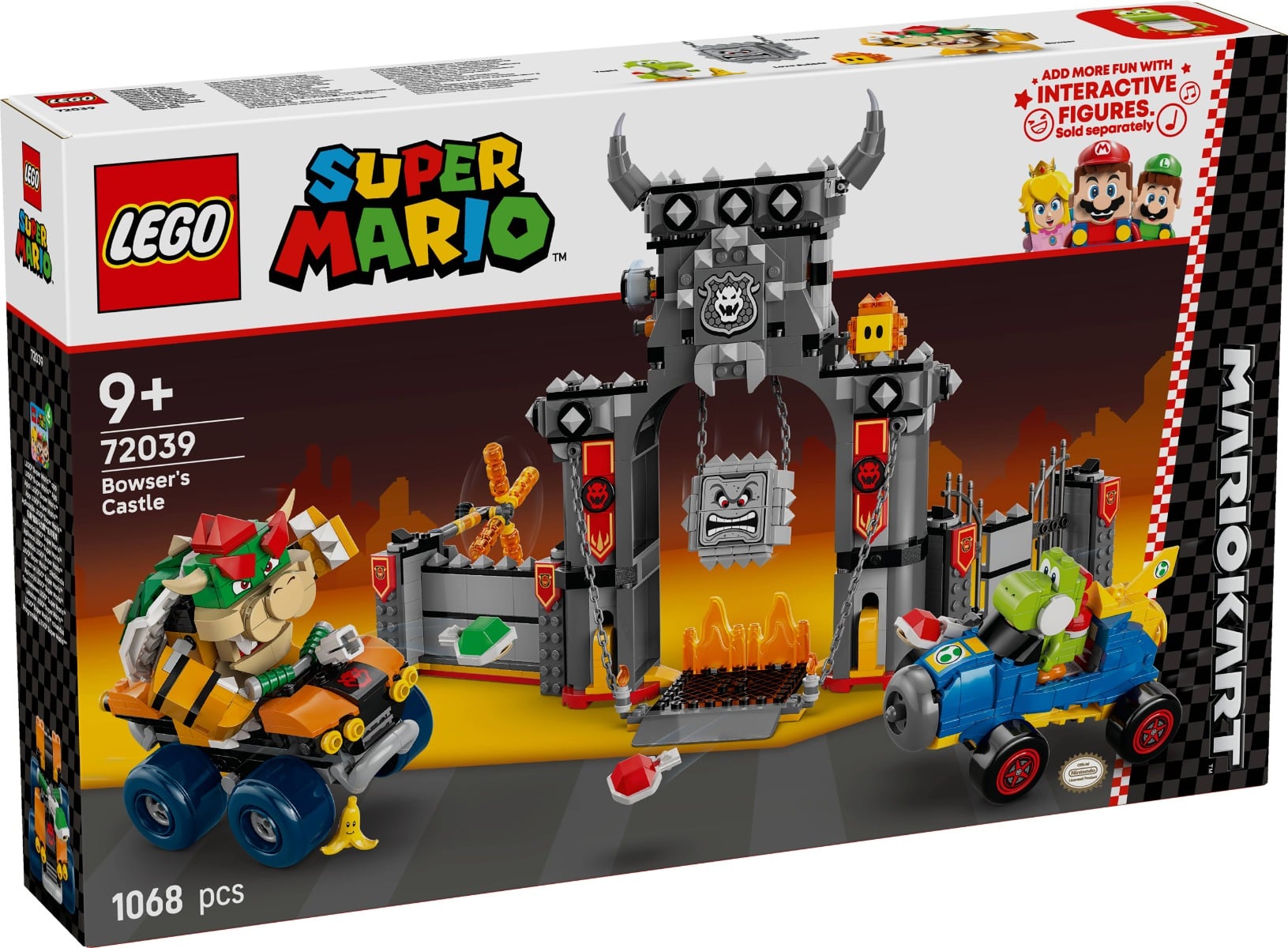 LEGO Mario Kart Castelul lui Bowser - Curse Interactiv
