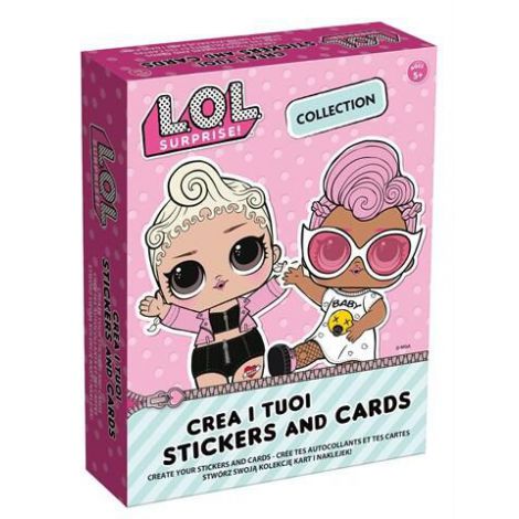 Set LOL Surprise Lisciani - Papusa de carton - imagine 2
