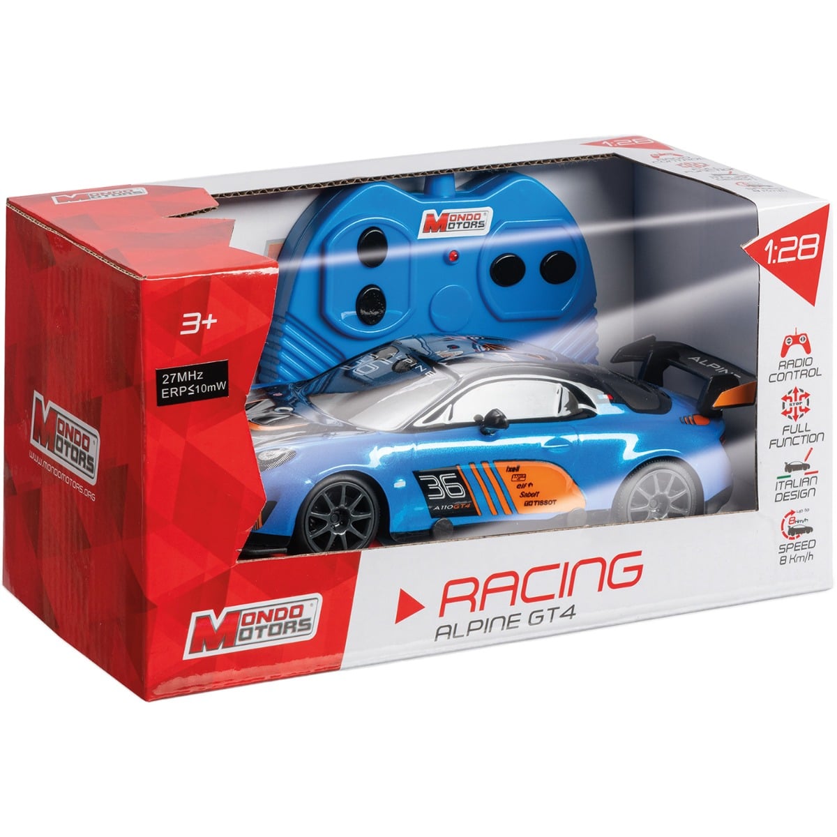 Masina RC Renault Alpine GT4 1:28 Hot Wheels