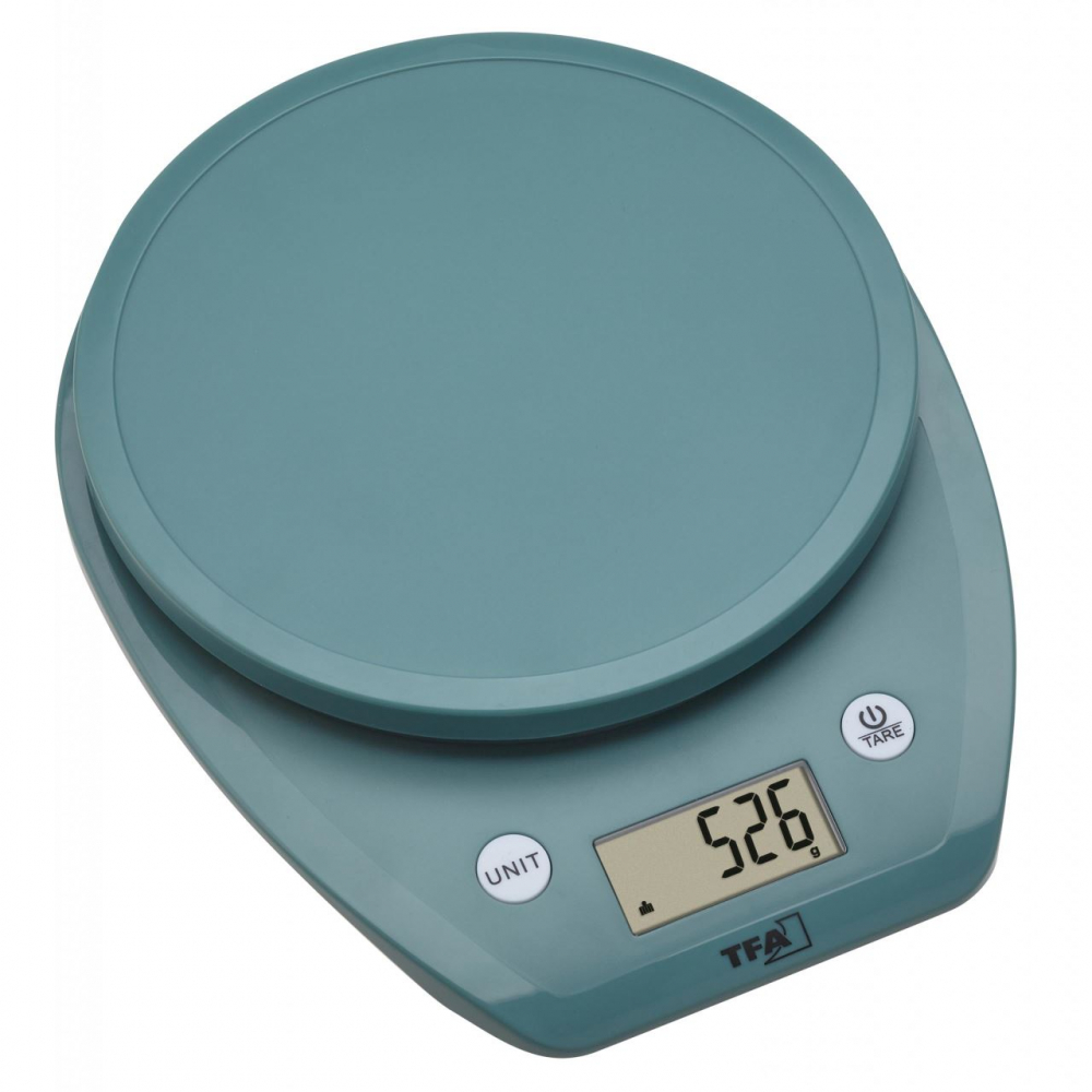 Cantar Digital TFA Mochi 5kg, Turcoaz
