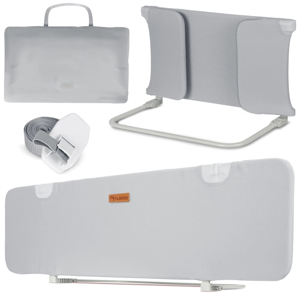 Bariera Protectie Nukido Gri 120cm | Pliabila - imagine 10