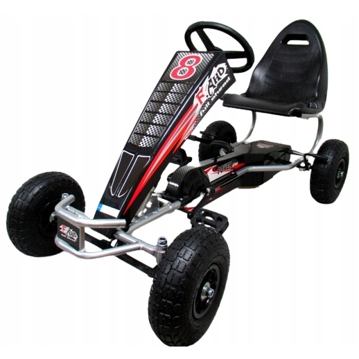 Kart Pedale R-Sport G5, Roți Gonflabile, 4-10 Ani