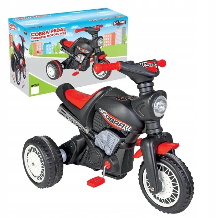 Pilsan Cobra - Motocicleta cu pedale, 3-35 kg - imagine 4