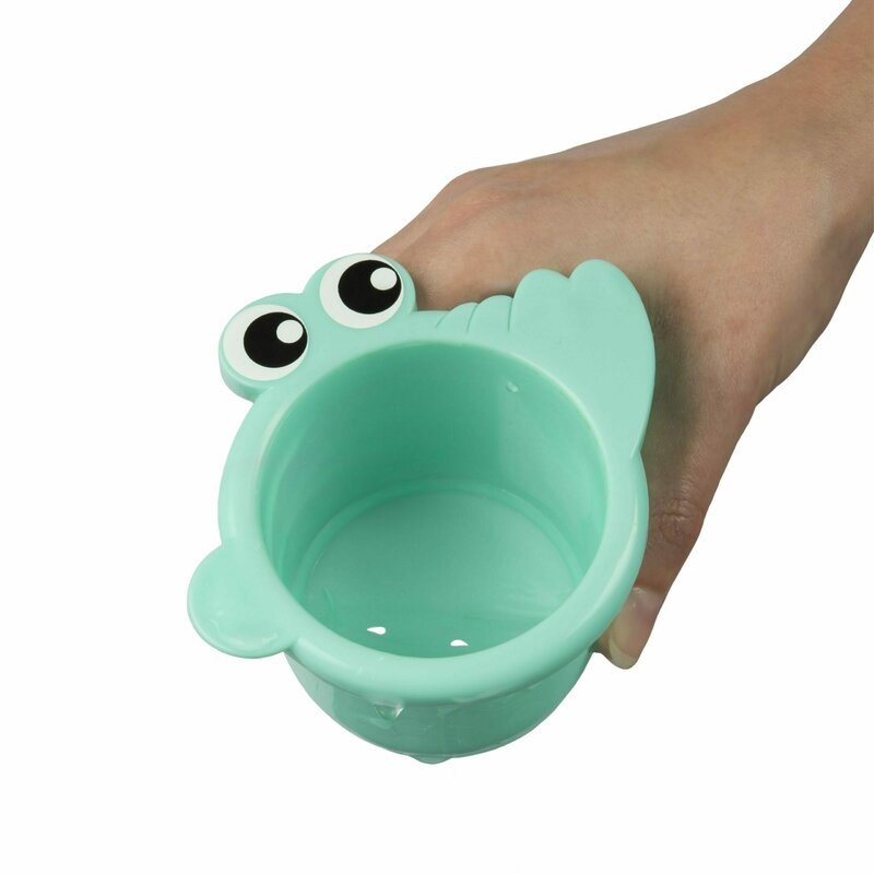Jucărie de baie Playgro Croc Cups, 8 piese - imagine 4