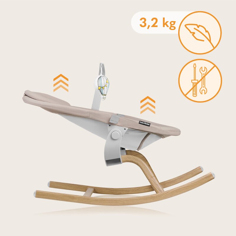 Lionelo Dalia 4-in-1 Balansoar Bebe - imagine 9