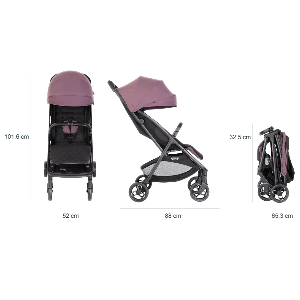 Carucior Graco Myavo Mulberry - Confort Premium - imagine 4