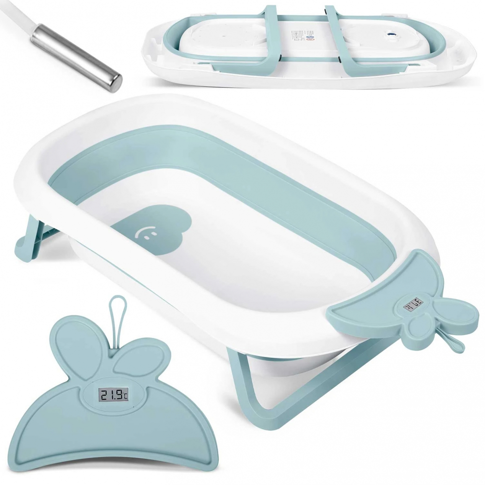 Cădiță Pliabilă Ricokids Butterfly cu Termometru Digital