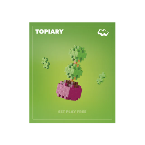 Plus-Plus Topiary - Set Constructie Decorativ