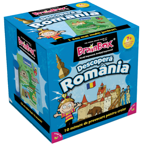 Joc Educativ Descopera Romania - BrainBox