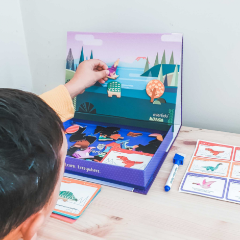 Puzzle Magnetic Dinozauri Mieredu - Creativitate - imagine 4