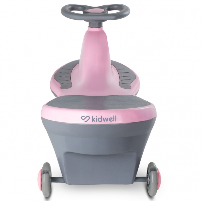 Kidwell PlasmaCar Rollo Roz cu Roti LED | 100kg - imagine 3
