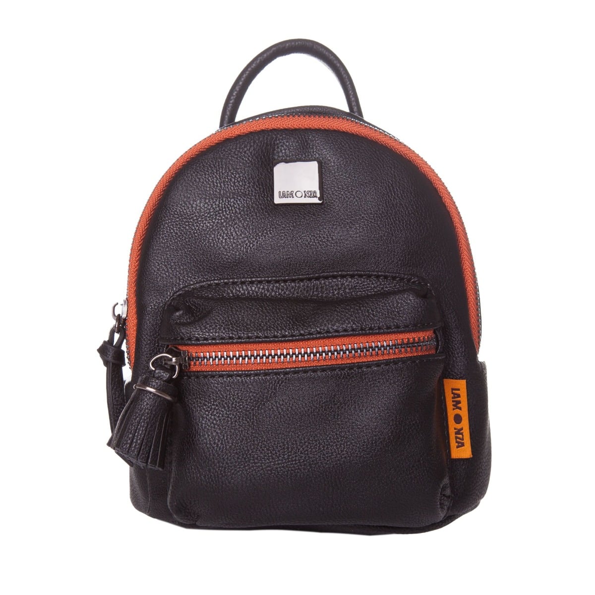 Rucsac Dama Lamonza Daisy Negru, Compact si Elegant