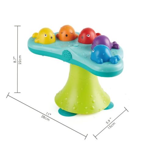 Hape Fantana Muzicala cu Balene | Jucarie Baie - imagine 4