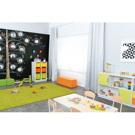 Dulap L alb Moje Bambino pentru sertare inguste - imagine 6
