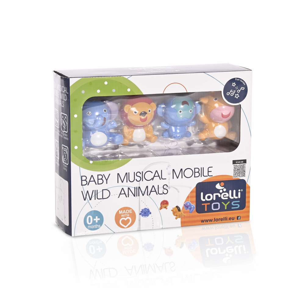 Carusel Muzical Lorelli Wild Animals