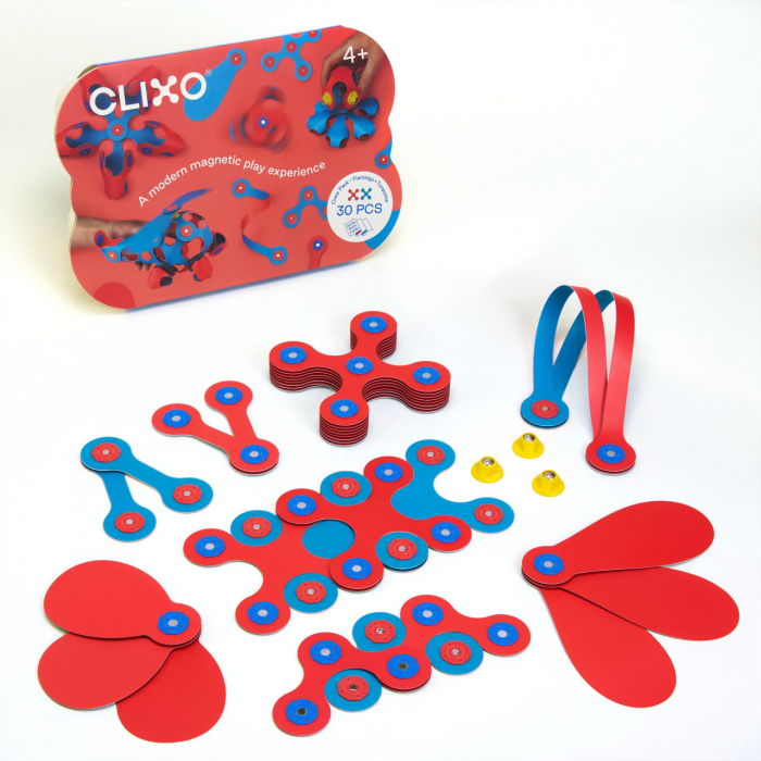 Set Clixo Construit Magnet Clicstoys Flexibil
