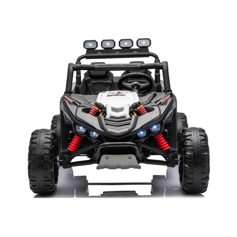 UTV electric pentru 2 copii Kinderauto Arrow Dune-Buggy, 300W, 24V, echipare premium, negru